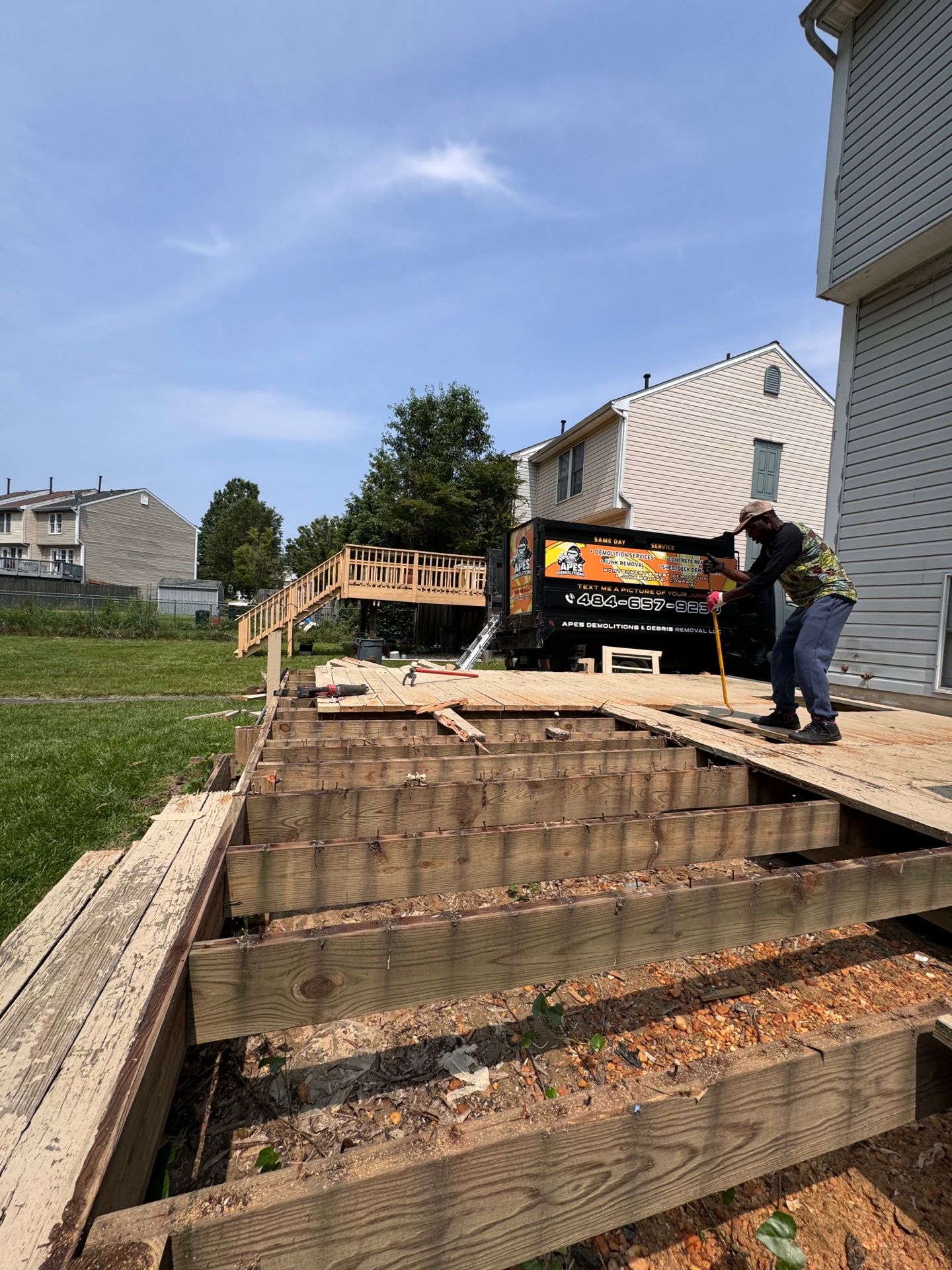 Deck Removal & Disposal